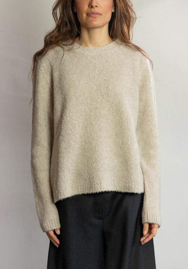 Rose & Lini SAVERIO PALATELLA CASHMERE & SILK “CREW NECK BOXY” BAILEYS KNIT Italy