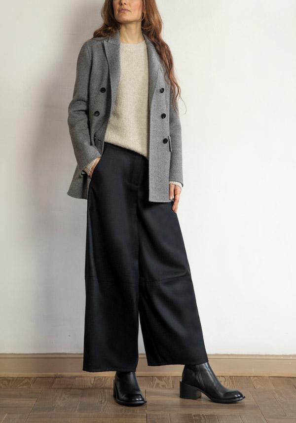 Rose & Lini SAVERIO PALATELLA CASHMERE & SILK “CREW NECK BOXY” BAILEYS KNIT Italy
