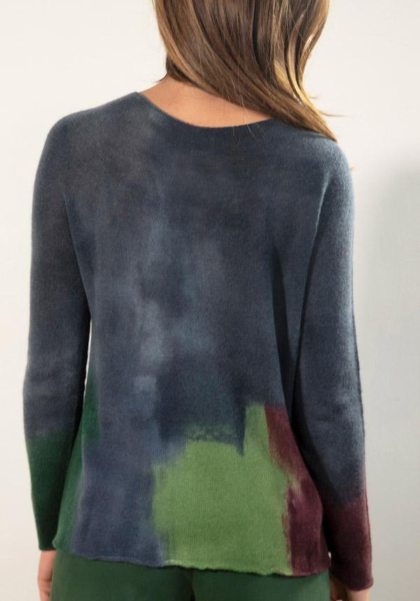Rose & Lini FISSORE CASHMERE “BRUCO 71” KNIT DENIM Qualità