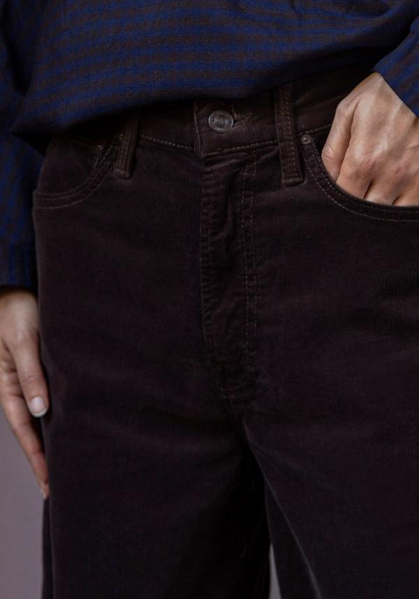 Rose & Lini MOTHER DENIM “THE DITCHER ROLLER ZIP SNEAK” ESPRESSO JEANS Novità