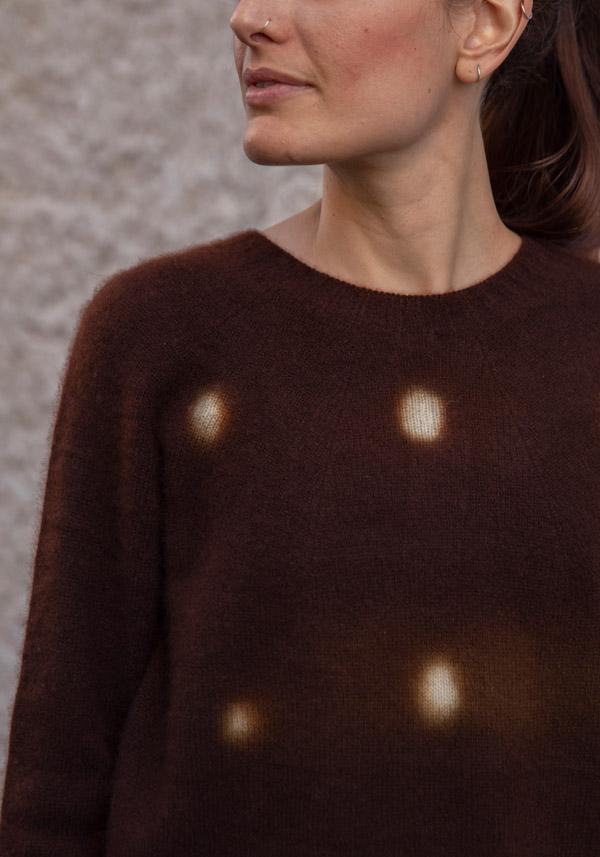 Rose & Lini SUZUSAN CASHMERE “PULL 3027” DOTS Online