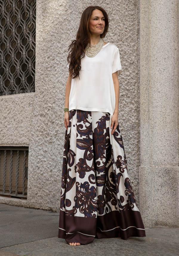 Rose & Lini INBACX SILK “MALI” WHITE SHIRT I Più Venduti