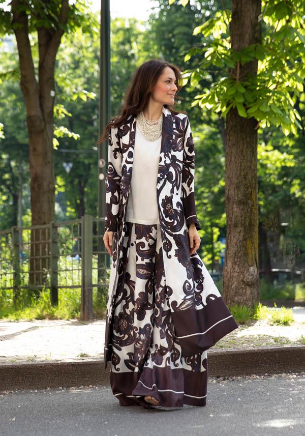 Rose & Lini INBACX SILK “MALI” WHITE SHIRT I Più Venduti