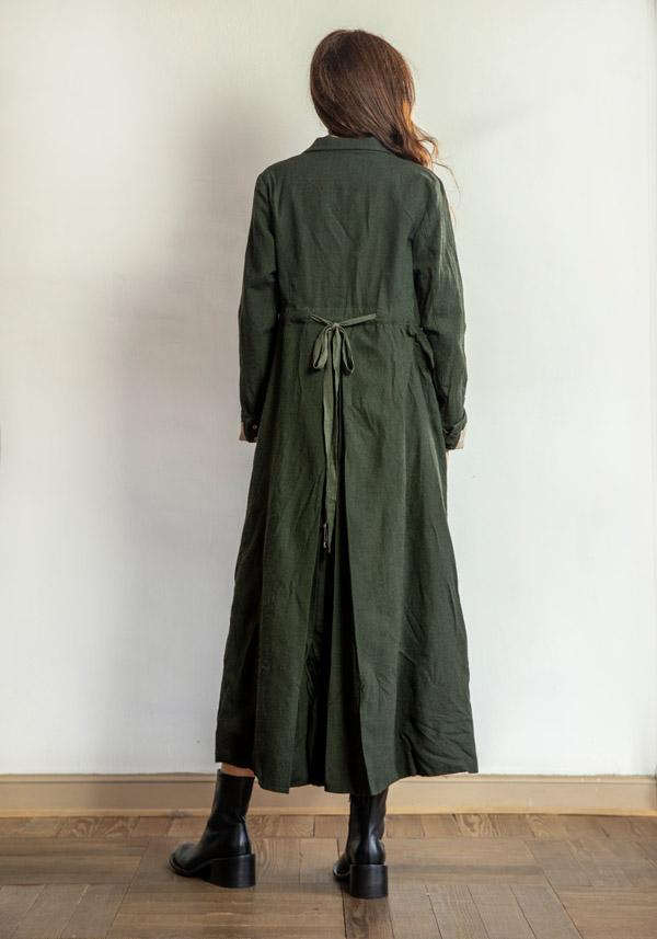 Rose & Lini ALEKSANDR MANAMIS WOOL “COAT 1149” GREEN Promozione
