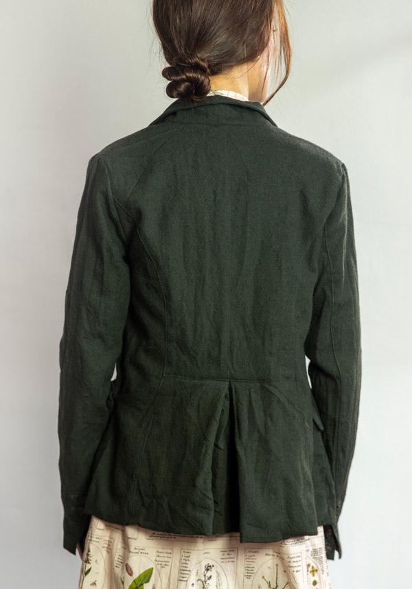 Rose & Lini ALEKSANDR MANAMIS WOOL “JACKET 1151” GREEN Spedizione Gratuita