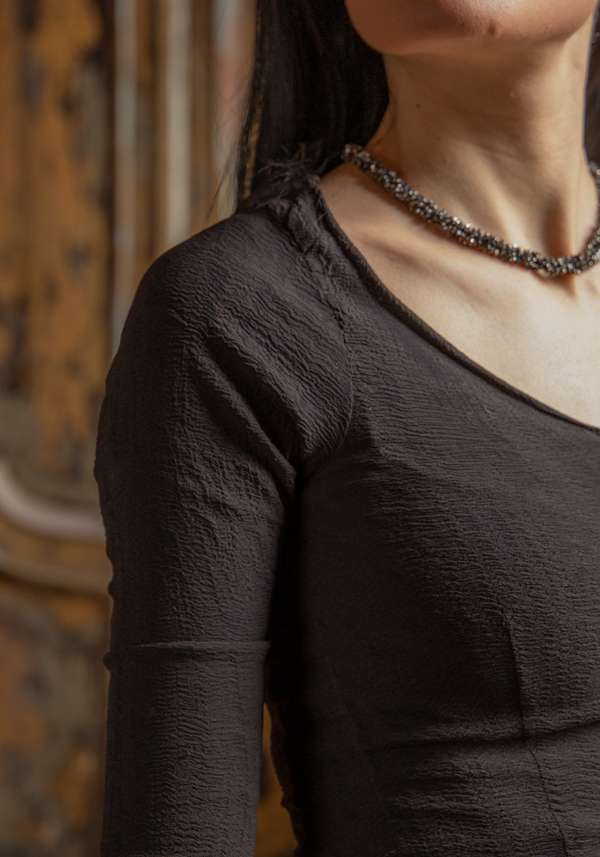 Rose & Lini MARC LE BIHAN “CORSET 26909” DARK BROWN Acquista Ora