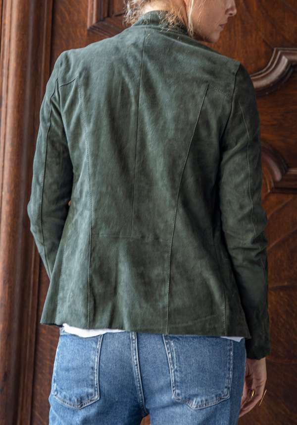 Rose & Lini GIORGIO BRATO NAFTA SUEDE JACKET 9593 Negozio