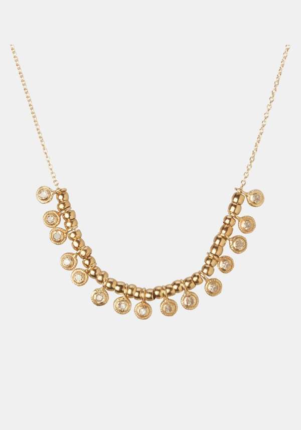 Rose & Lini 5 OCTOBRE “SILOE” GOLD & DIAMONDS NECKLACE Italia