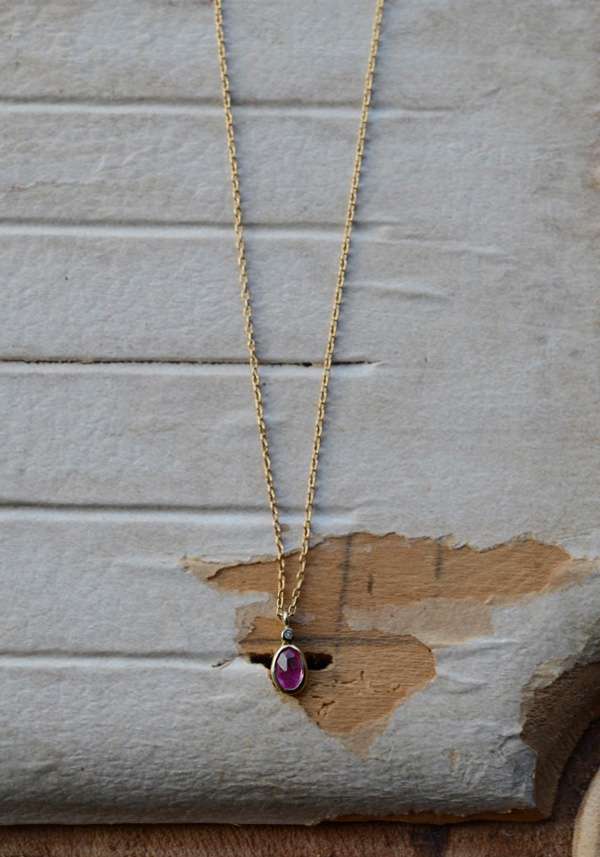 Rose & Lini 5 OCTOBRE “ABY” NECKLACE Vendita