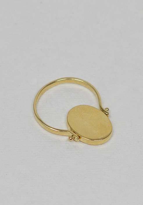 Rose & Lini MAITEA “SAINT TROPEZ” DOUBLE FACE GOLD RING Promozione Limitata