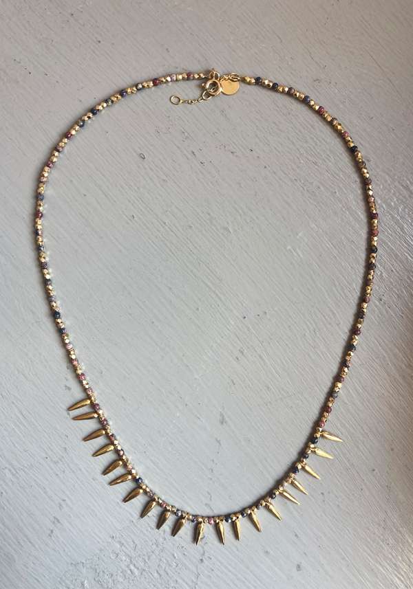 Rose & Lini 5 OCTOBRE “HAWK” JASPER NECKLACE Convenienza