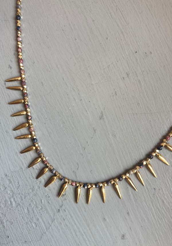 Rose & Lini 5 OCTOBRE “HAWK” JASPER NECKLACE Convenienza