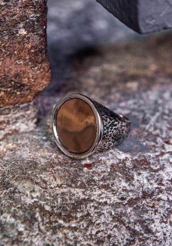 Rose & Lini SIMONA TAGLIAFERRI SMALL “MOON RING J175” PINK GOLD Presa
