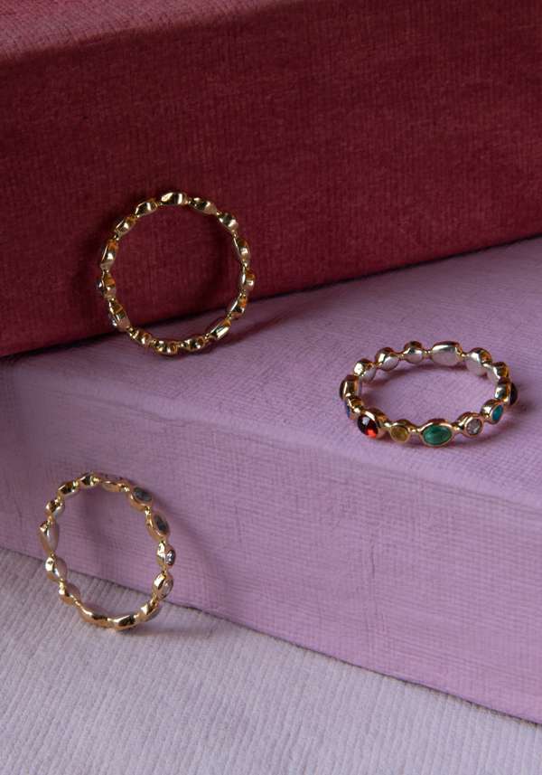 Rose & Lini DORETTE “BAGUE SANS FIN” GOLD RING Hotsell