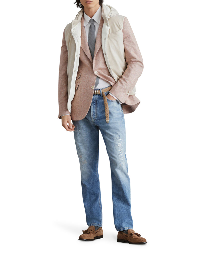 Suitnegozi Gilet imbottito con cappuccio Moda