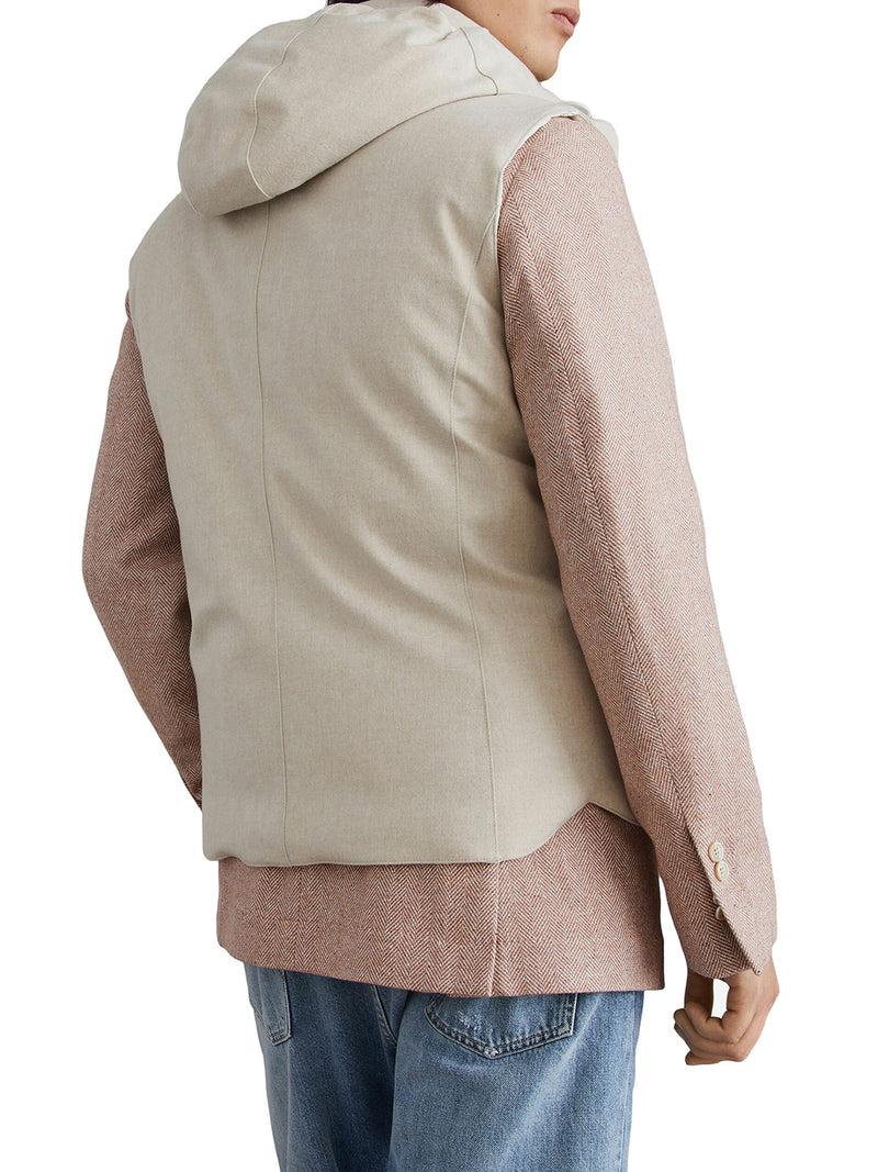 Suitnegozi Gilet imbottito con cappuccio Moda