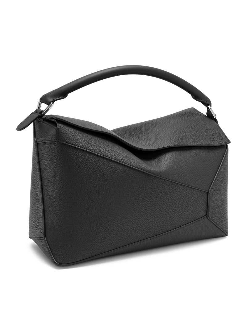 Suitnegozi Borsa Puzzle grande in pelle di vitello martellato Soddisfazione Garantita