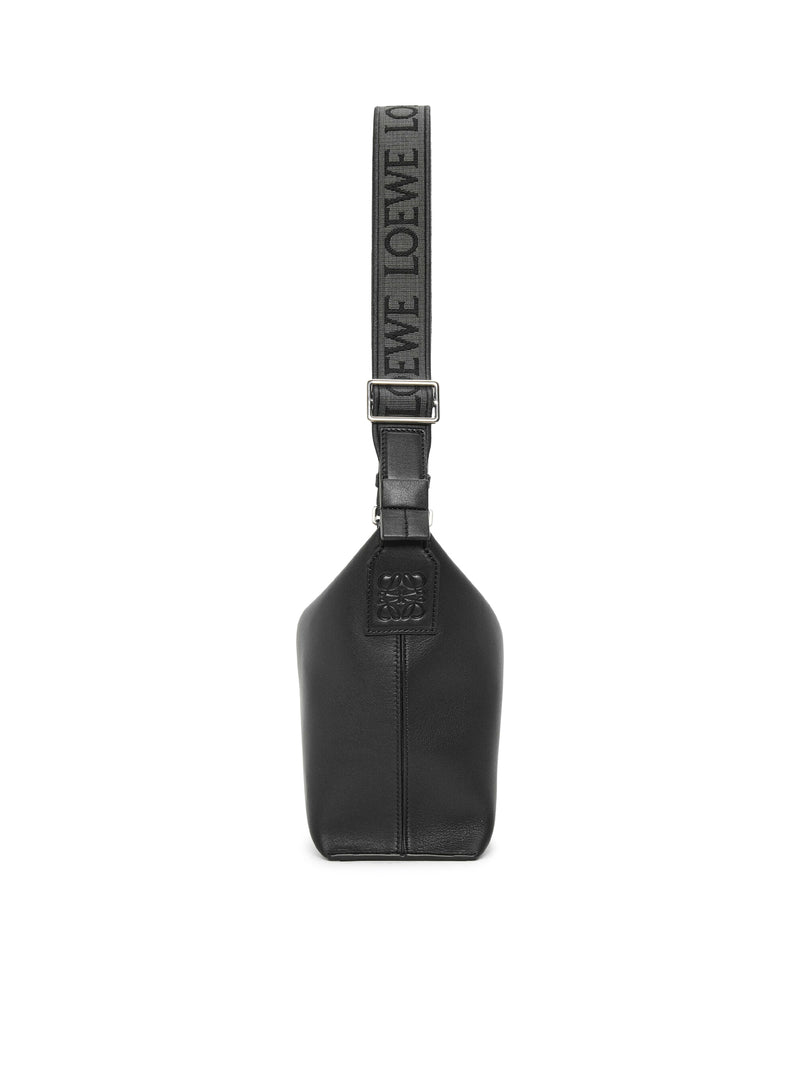 Suitnegozi Borsa Cubi Crossbody piccola in pelle di vitello liscia e jacquard Offerta