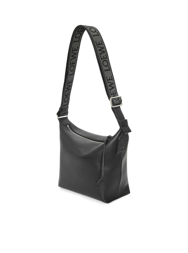 Suitnegozi Borsa Cubi Crossbody piccola in pelle di vitello liscia e jacquard Offerta