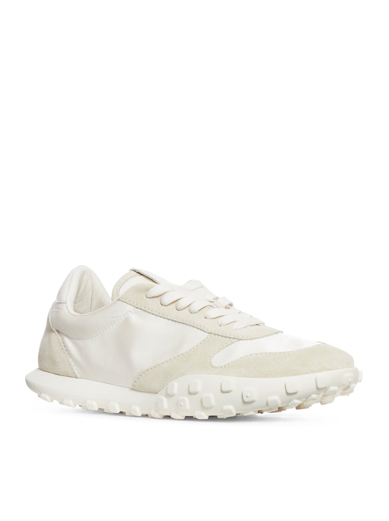 Suitnegozi Sneakers in tessuto e pelle scamosciata Pezzi Unici