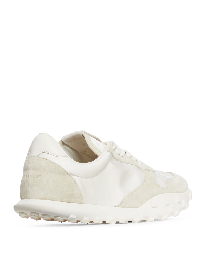 Suitnegozi Sneakers in tessuto e pelle scamosciata Pezzi Unici