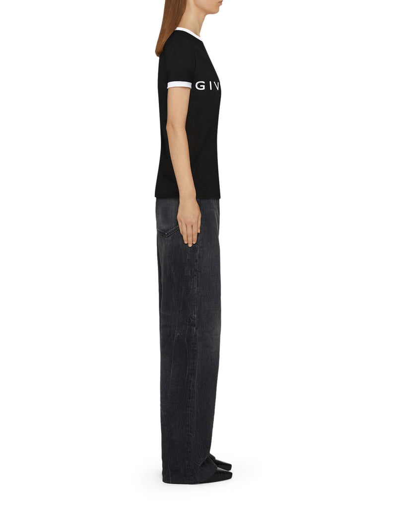 Suitnegozi T-shirt slim GIVENCHY Archetype in cotone Presa