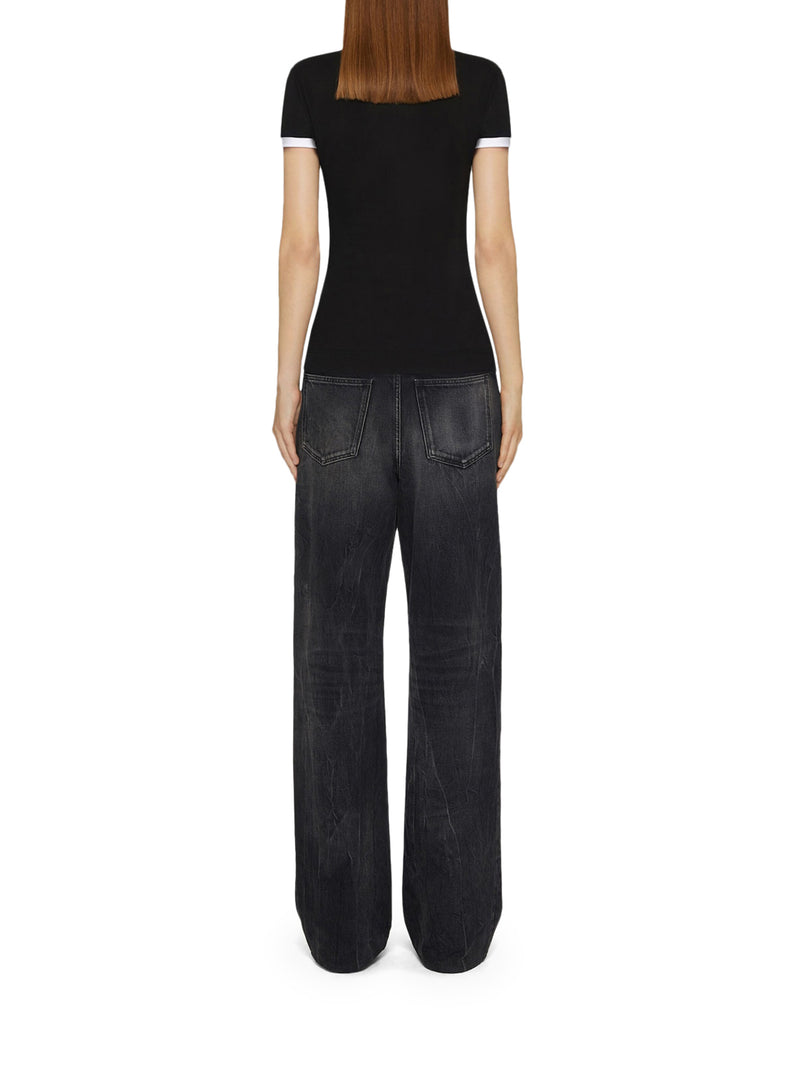 Suitnegozi T-shirt slim GIVENCHY Archetype in cotone Presa