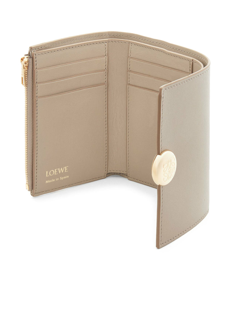 Suitnegozi Portafoglio verticale piccolo Pebble in nappa di vitello Outlet