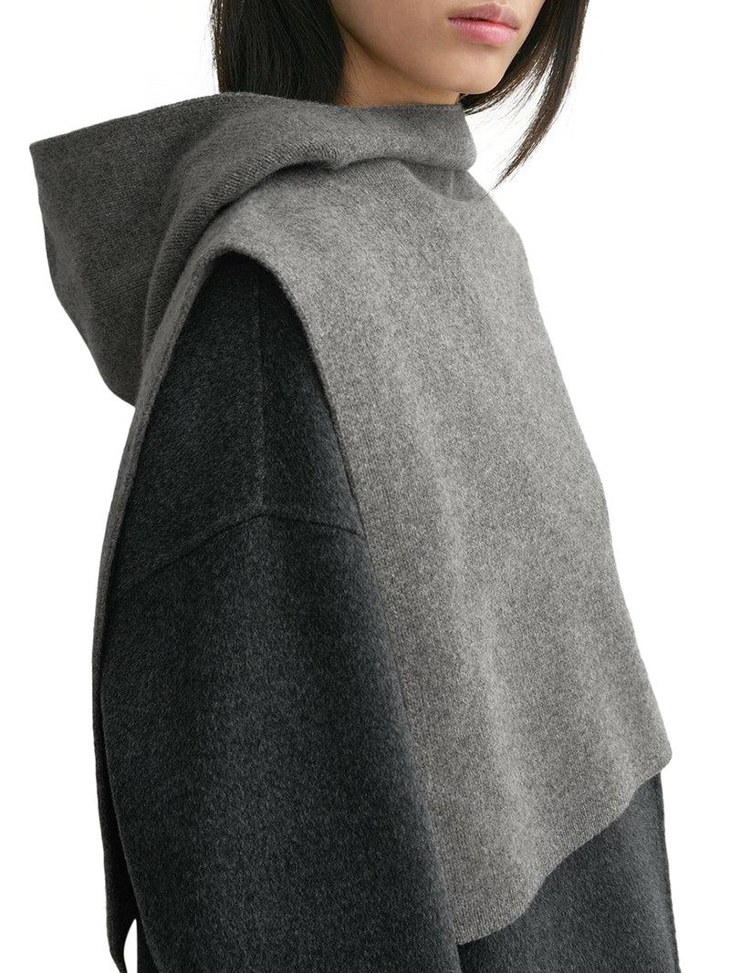 Suitnegozi cappuccio in lana e cashmere Hotsell