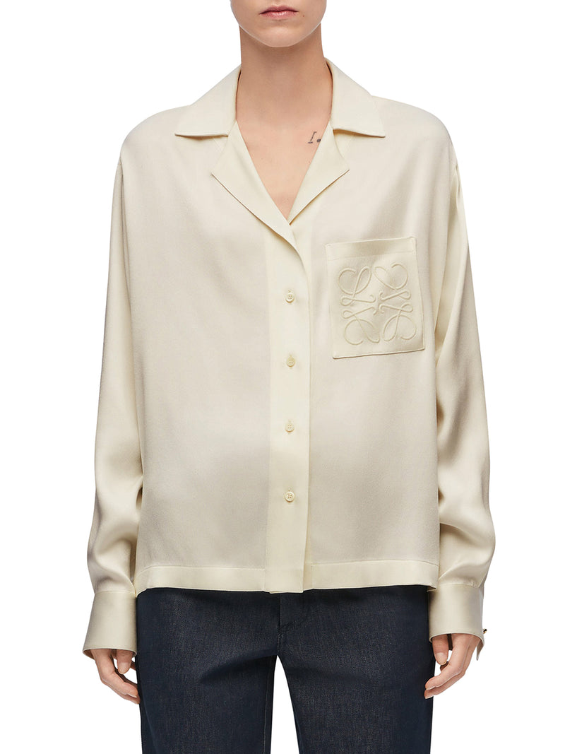 Suitnegozi Blusa da pigiama in seta Sconto