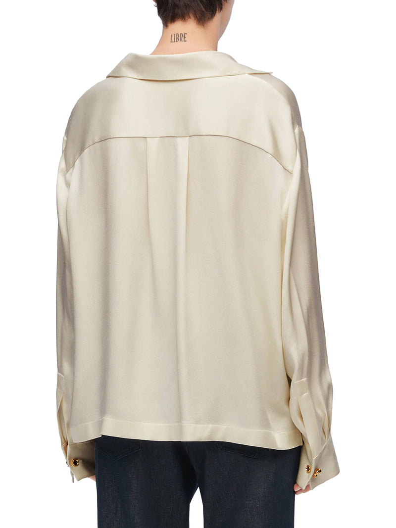 Suitnegozi Blusa da pigiama in seta Sconto