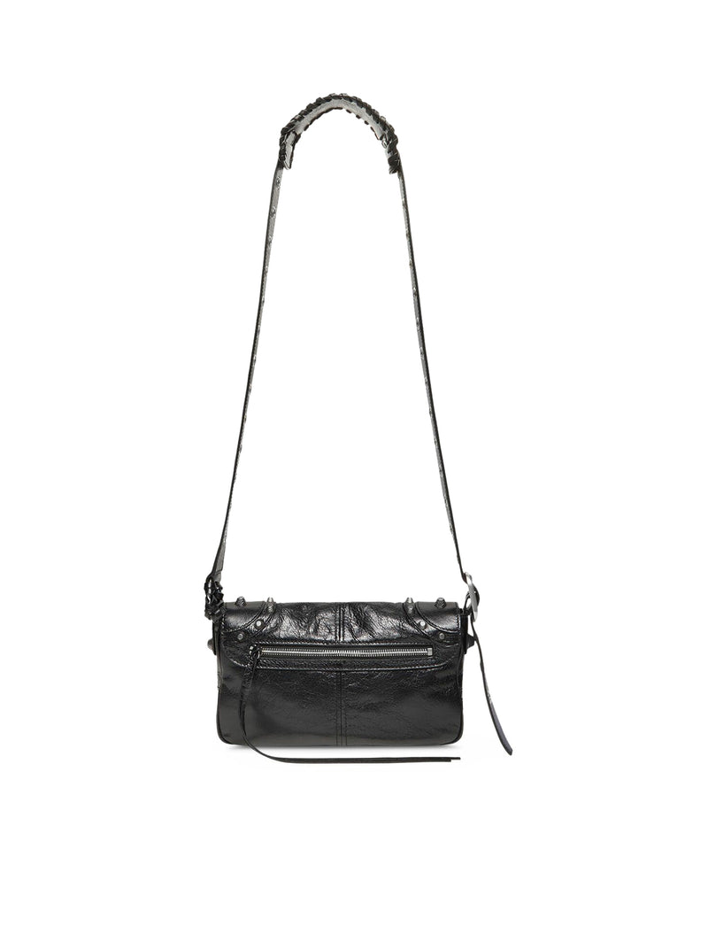 Suitnegozi BORSA LE CAGOLE MEN XS CON PATTA DA UOMO IN NERO Moda