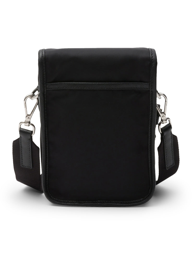 Suitnegozi Borsa a tracolla in Re-Nylon e Saffiano Nuovo