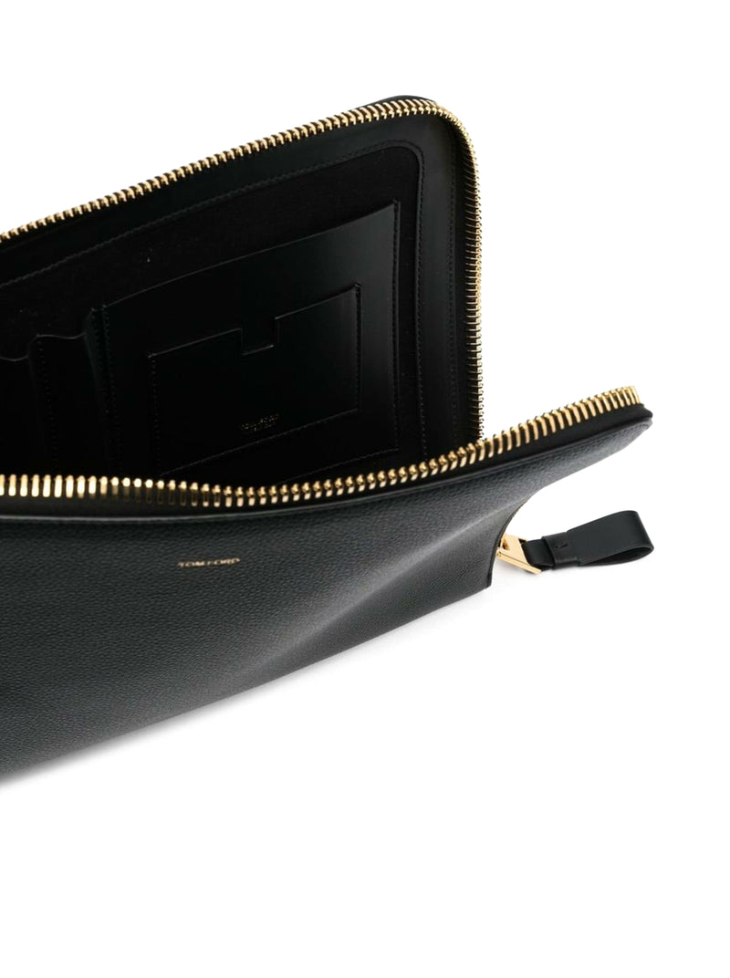 Suitnegozi Clutch in pelle con zip Promozione Limitata