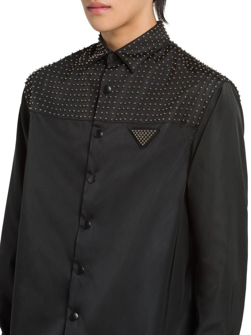 Suitnegozi Camicia in Re-Nylon con borchie Novità