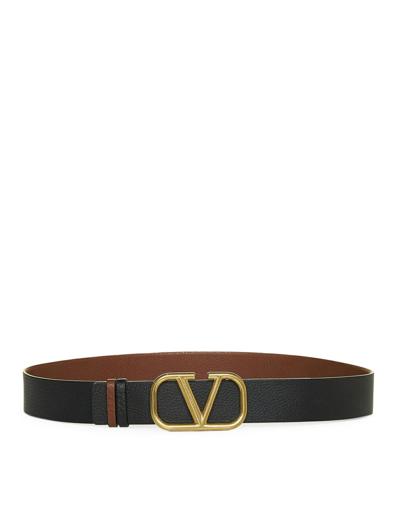 Suitnegozi CINTURA REVERSIBILE VLOGO SIGNATURE IN VITELLO STAMPA ALCE 40 MM Acquista Ora