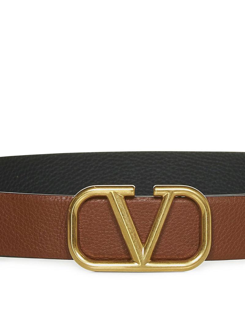 Suitnegozi CINTURA REVERSIBILE VLOGO SIGNATURE IN VITELLO STAMPA ALCE 40 MM Acquista Ora