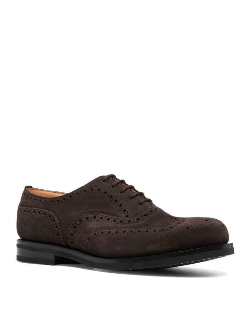 Suitnegozi Oxford Brogue in Pelle Scamosciata Amersham lw Qualità