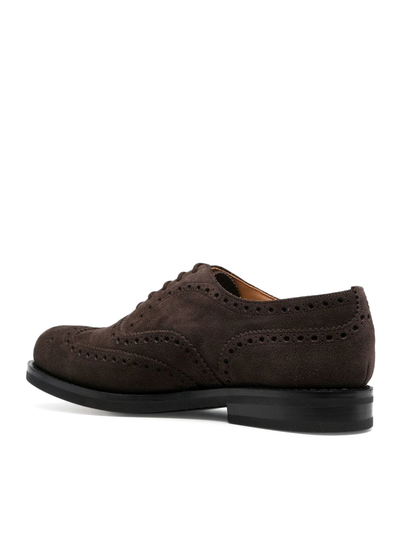 Suitnegozi Oxford Brogue in Pelle Scamosciata Amersham lw Qualità
