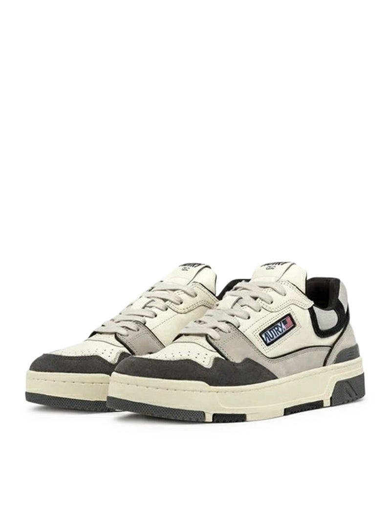 Suitnegozi SNEAKERS CLC LOW IN SUEDE E NABUK GRIGIO E NERO Spedizione Gratuita