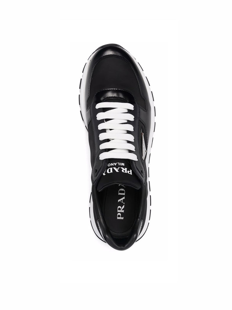 Suitnegozi Sneakers Prax 01 in Re-Nylon e pelle spazzolata Ultimo giorno