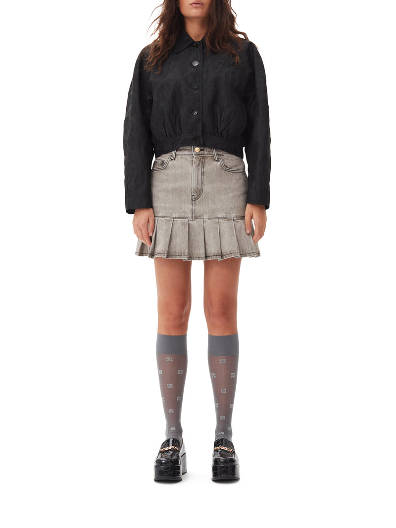 Suitnegozi MINIGONNA PLISSETTATA IN DENIM Sconto