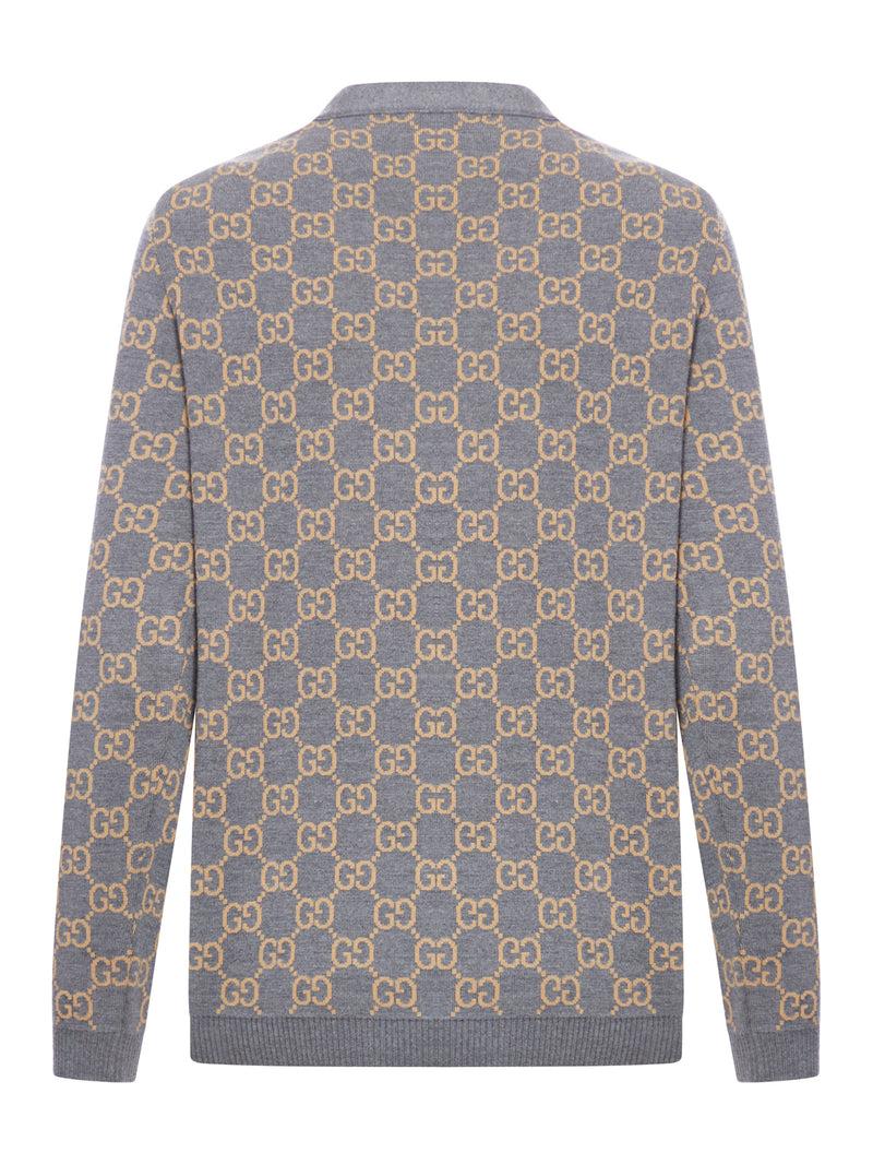 Suitnegozi CARDIGAN GG IN LANA Saldi Di Fabbrica