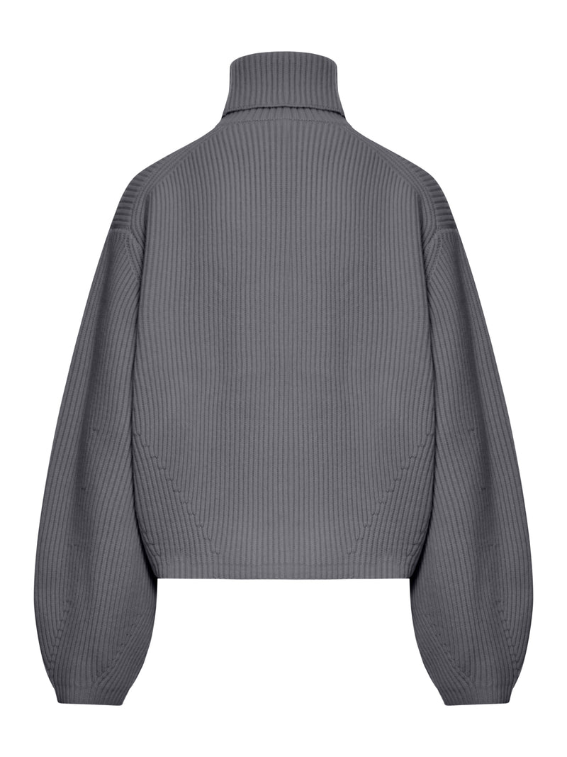 Suitnegozi MAGLIONE IN LANA A COLLO ALTO Nuova