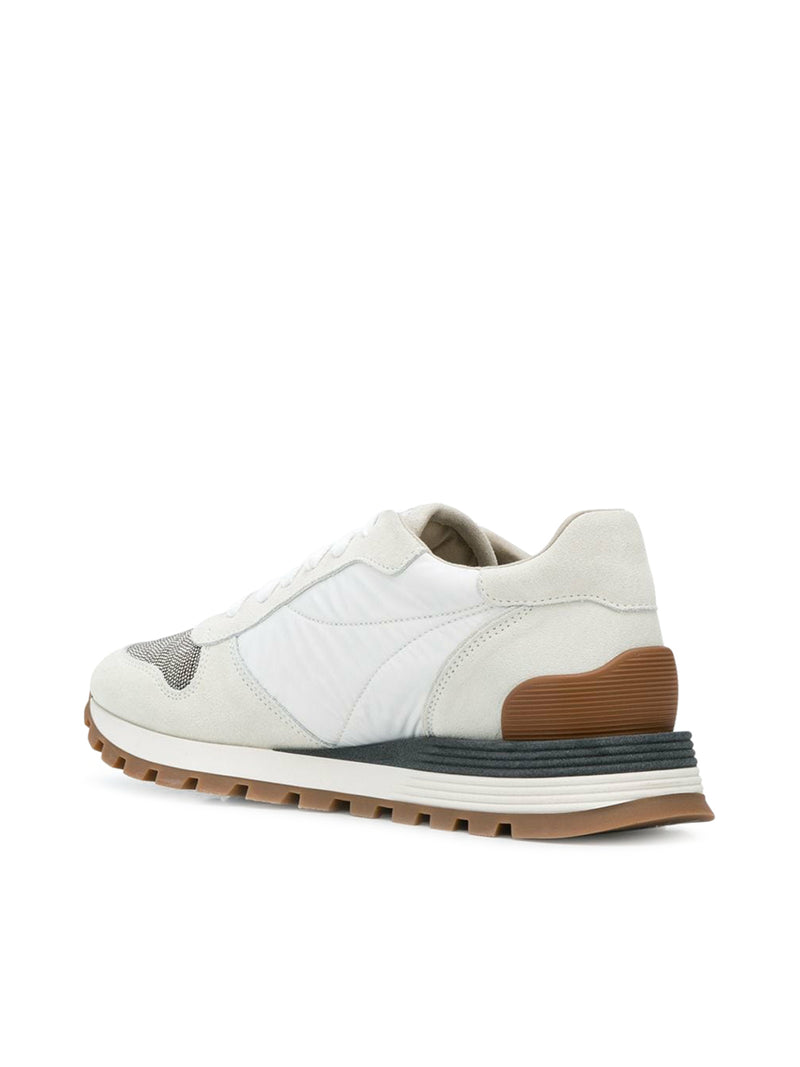 Suitnegozi Runners in camoscio e tessuto techno con "Precious Toe" 2025