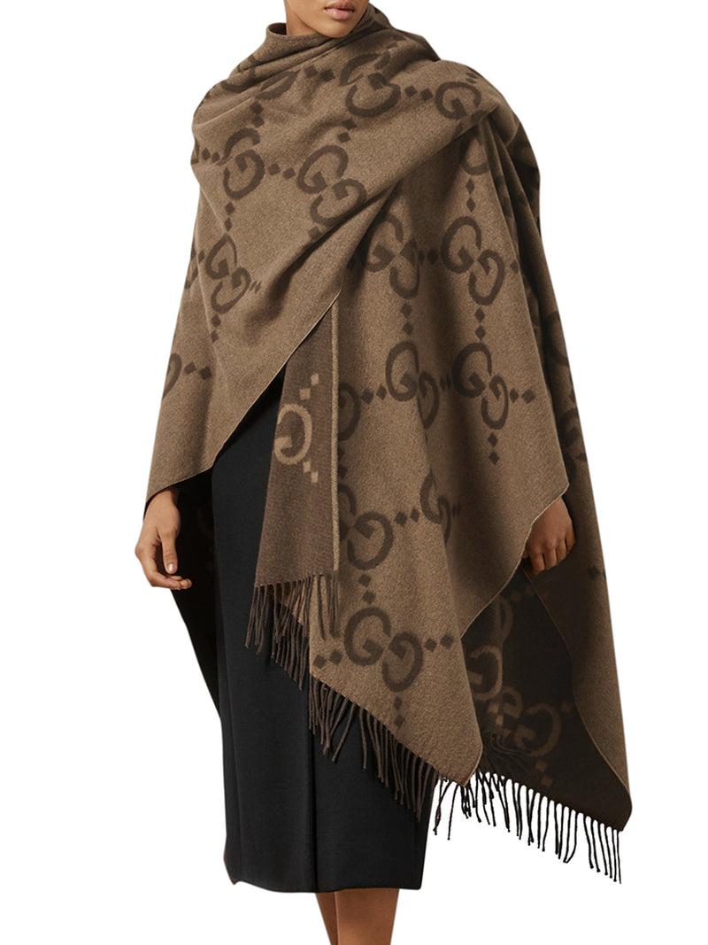 Suitnegozi MANTELLO IN CASHMERE JUMBO GG REVERSIBILE Acquista Ora
