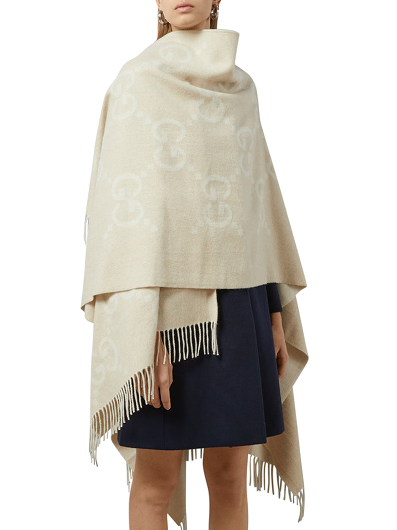 Suitnegozi MANTELLO IN CASHMERE JUMBO GG REVERSIBILE Italia