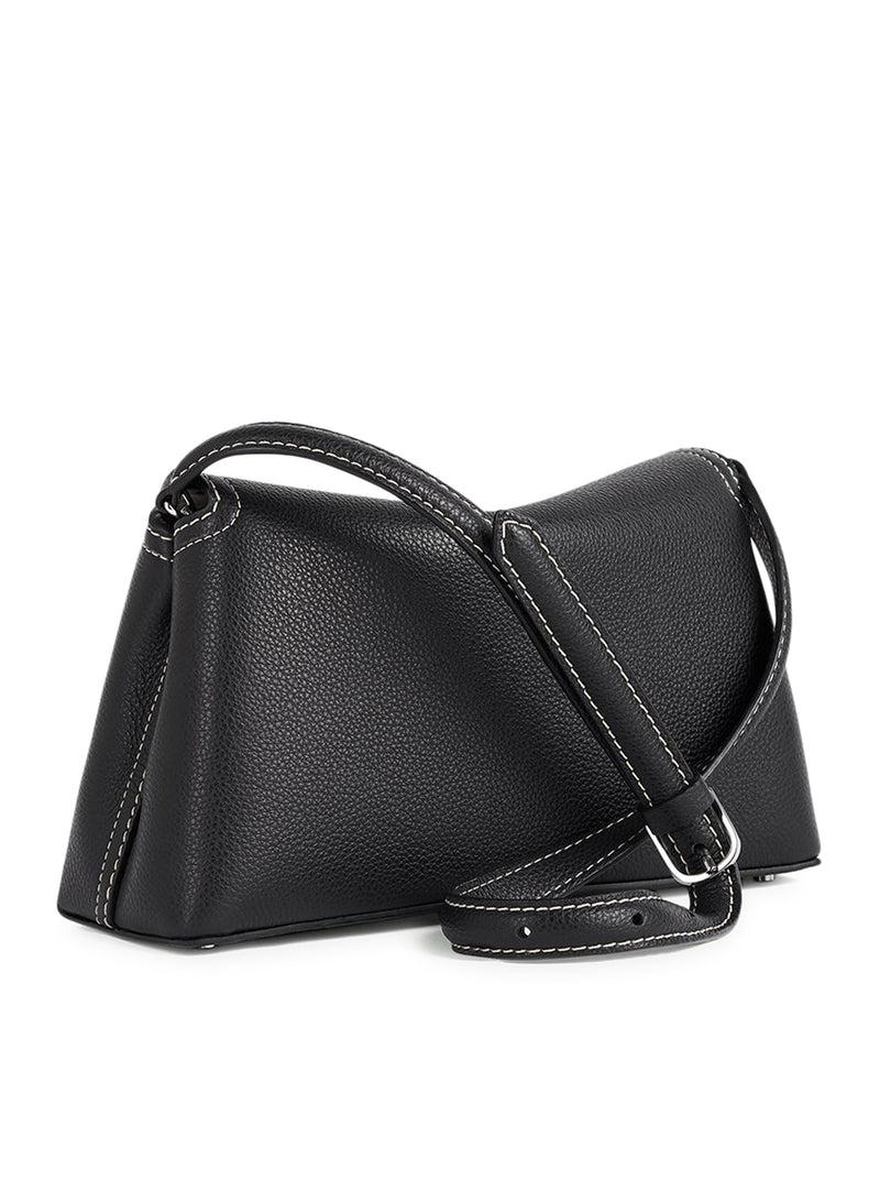 Suitnegozi T-Lock clutch black grain Vendita
