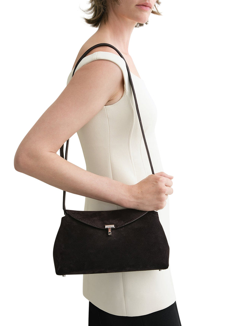 Suitnegozi T-Lock clutch espresso Spedizione Gratuita