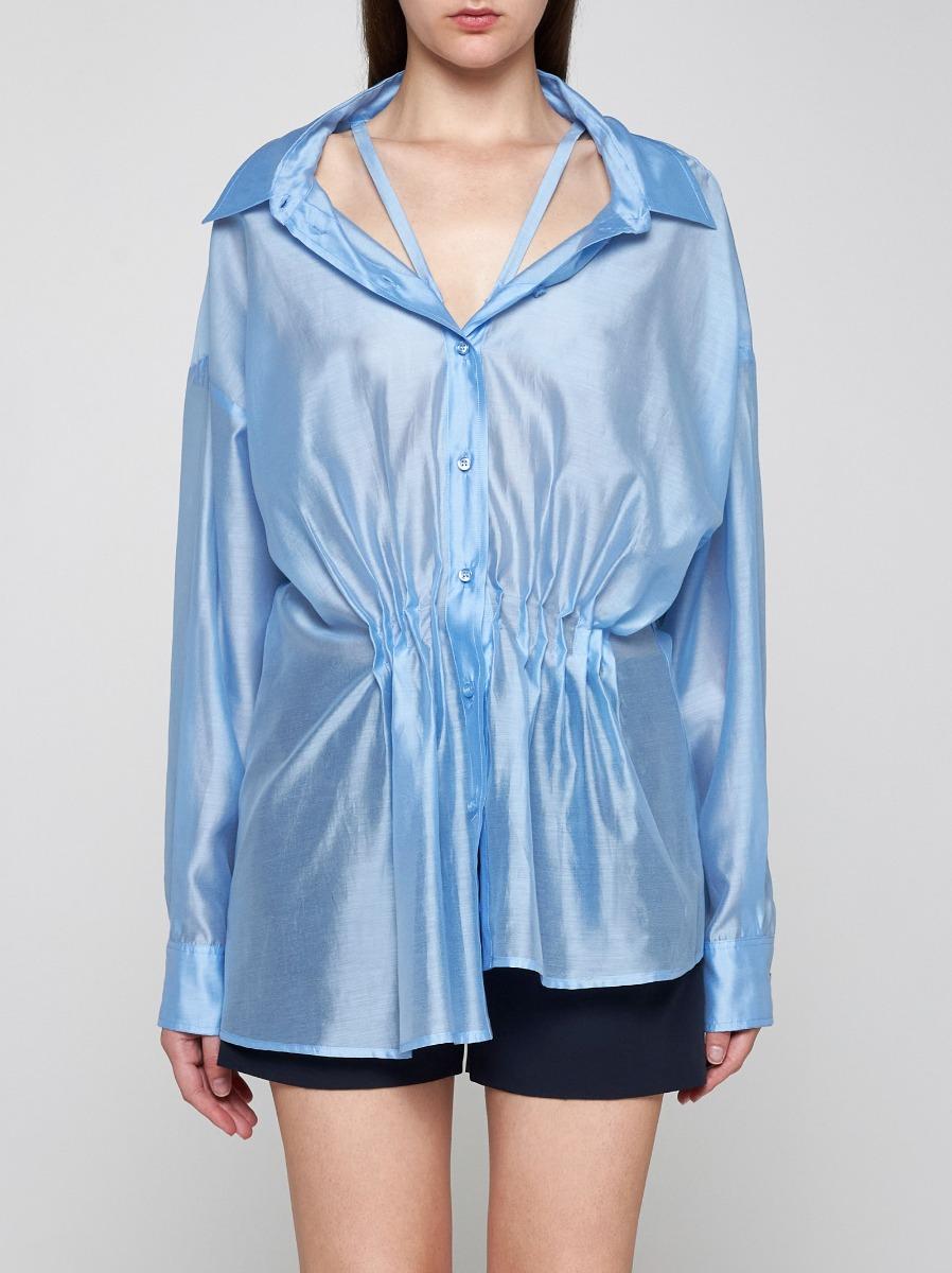 BLANCA VITA Camicia Caesalpina misto lyocell Pezzi Unici